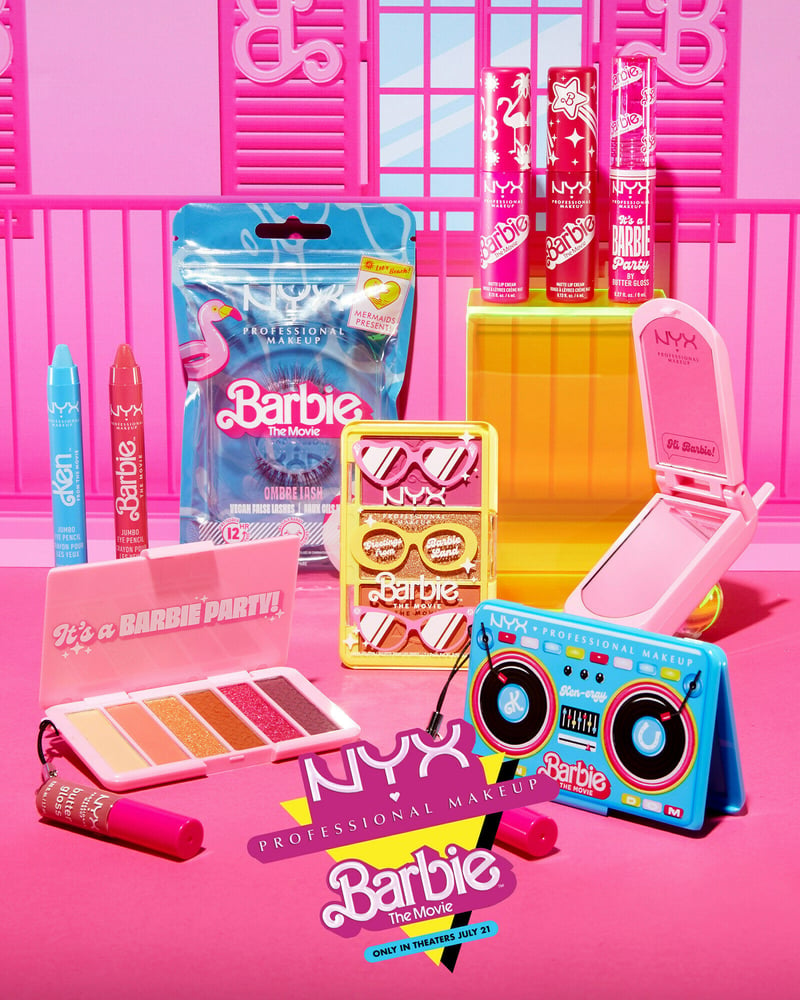 NYX Professional Makeup launches 'Barbie The Movie' collection – iWay 