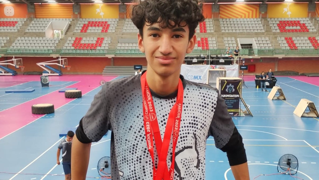 ¡Parkour! Este chilango bicampeón nacional tiene sólo 16 años y quiere llegar al Mundial en Japón