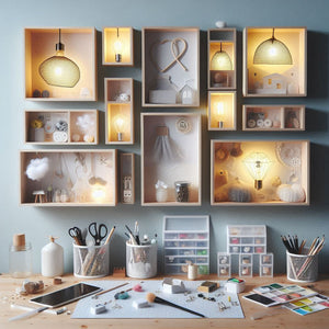 Transform Your Space: Fun DIY Ideas for Light Boxes and Custom Organizers