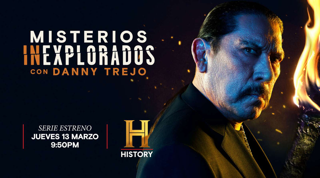 DANNY TREJO LLEGA A HISTORY PARA PRESENTAR “MISTERIOS INEXPLORADOS”