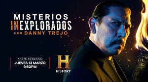 DANNY TREJO LLEGA A HISTORY PARA PRESENTAR “MISTERIOS INEXPLORADOS”