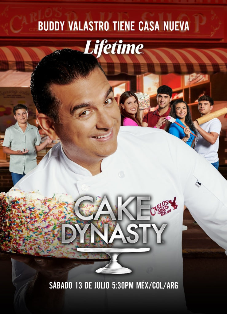 LIFETIME SE CONVIERTE EN LA NUEVA CASA DEL FAMOSO PASTELERO Y EMPRESARIO BUDDY VALASTRO Y PRESENTA “CAKE DINASTY”