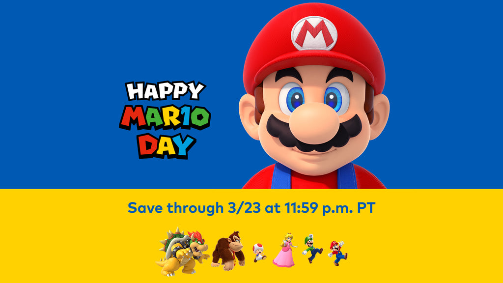 NINTENDO POWERS UP MAR10 DAY WITH A MONTH FULL OF MARIO-RELATED ACTIVITIES