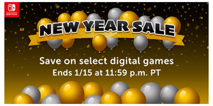 Cheers to the New Year! Get a Fresh Start on 2023 With the Nintendo New Year Sale