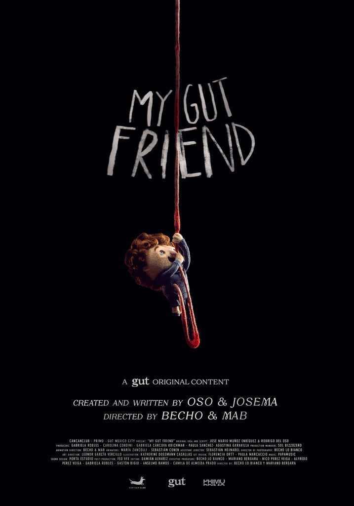 GUT, Primo y Can Can Club anuncian trailer del corto "My Gut Friend"