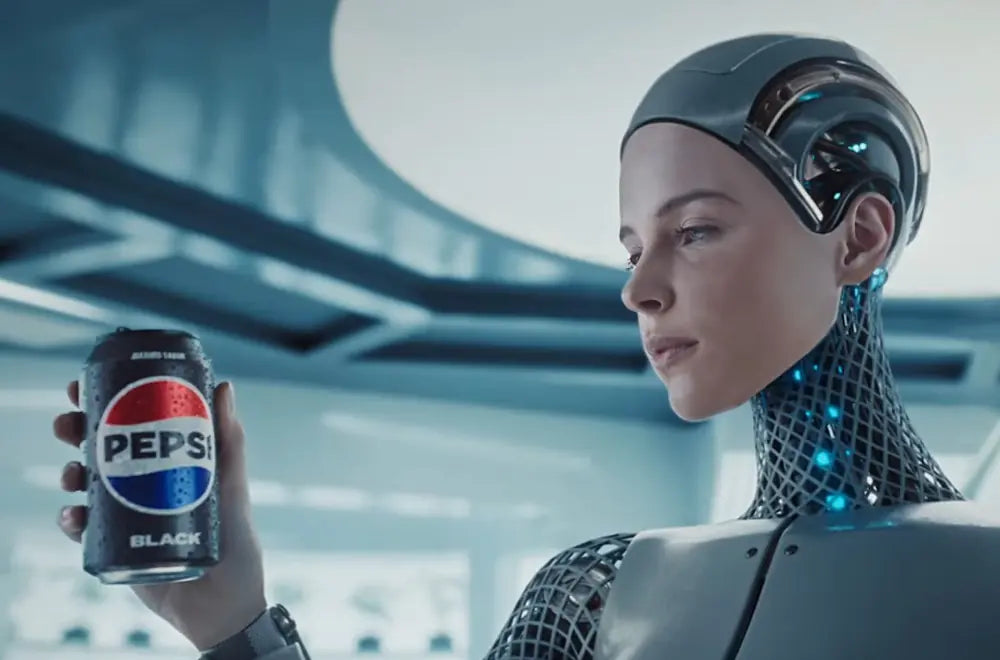 Pepsi Black despierta los sentidos de la IA con música y el máximo sabor