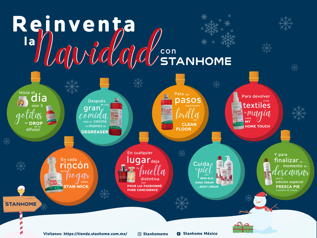 STANavidad será la mejor mientras consientes a tu familia en compañía de Stanhome.