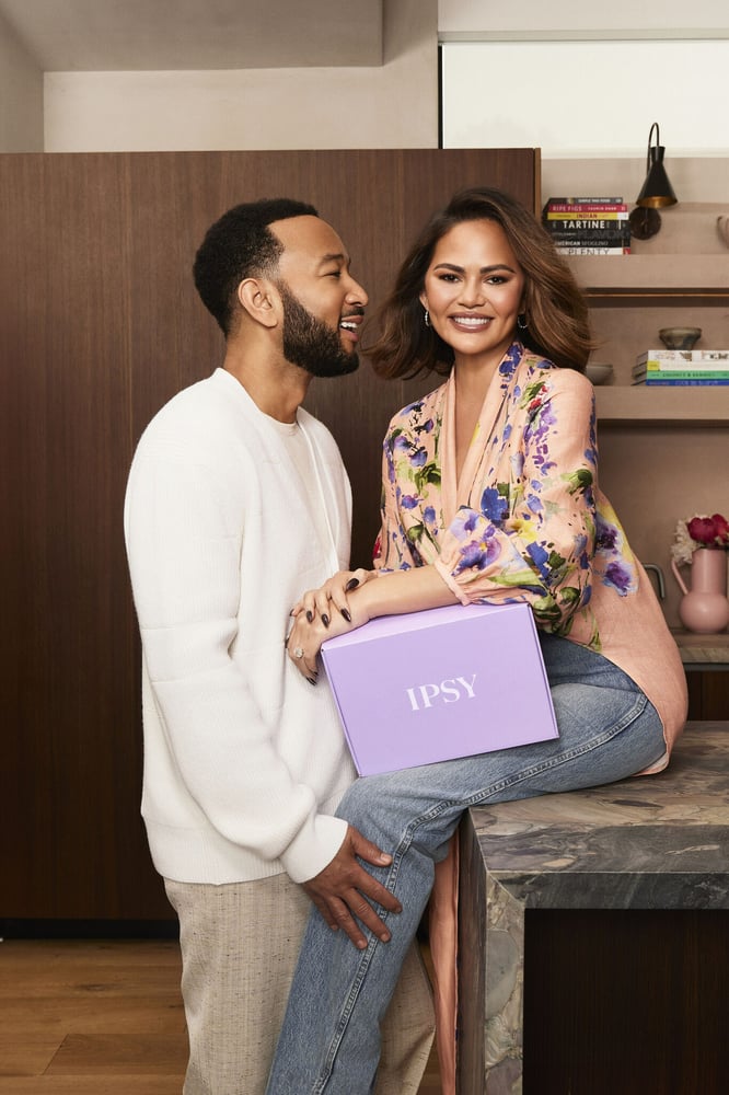 Ipsy introduces Icon Box in collaboration with Chrissy Teigen and John Legend