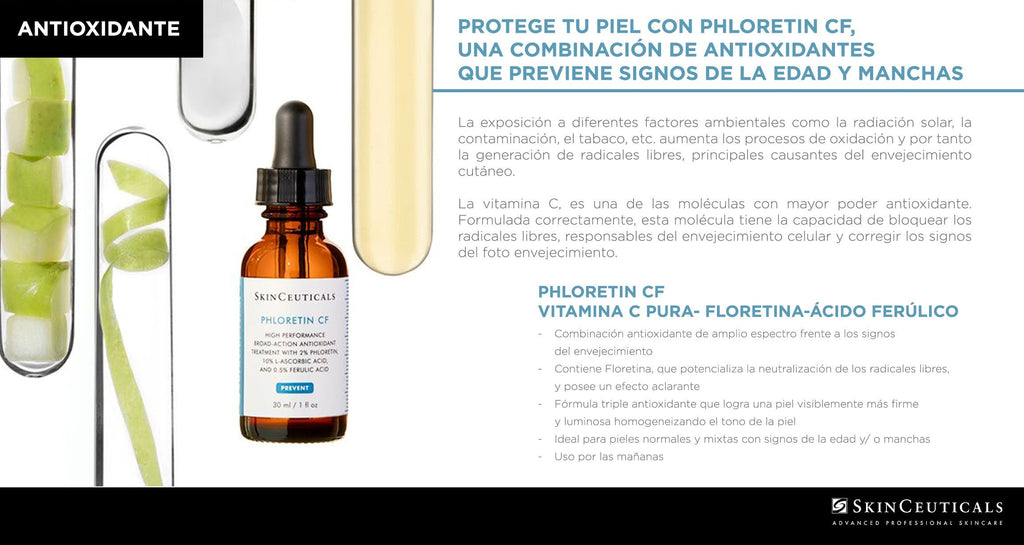 Protege tu piel con Phloretin CF de SkinCeuticals