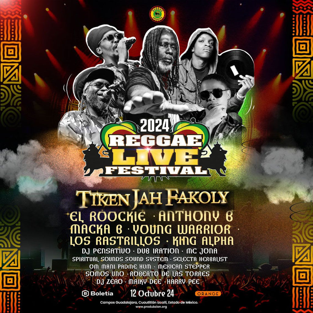 Reggae Live Festival 2024 "Música que inspira, Reggae que conecta"