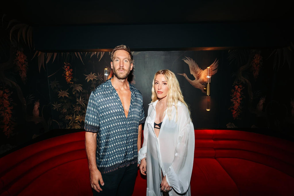 Calvin Harris & Ellie Goulding perform upcoming single 'Free'