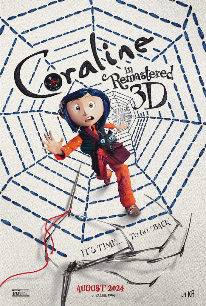 LAIKA TRAE A CINES UNA NUEVA VERSIÓN 3D REMASTERIZADA  DE “CORALINE”