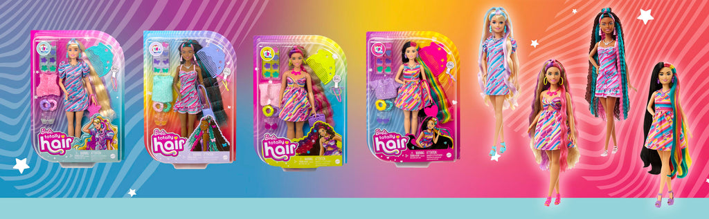 ¡Celebra los 30 años de Barbie Totally Hair!